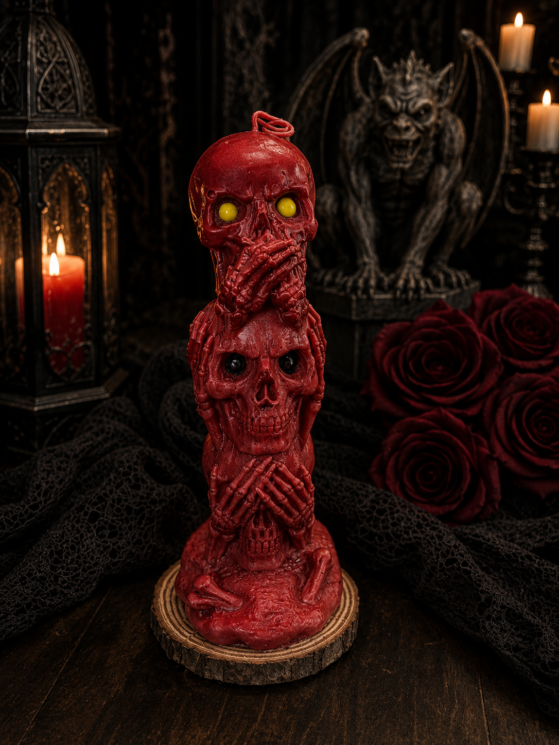 Handmade See No Evil, Hear No Evil, Speak No Evil Soy Candle