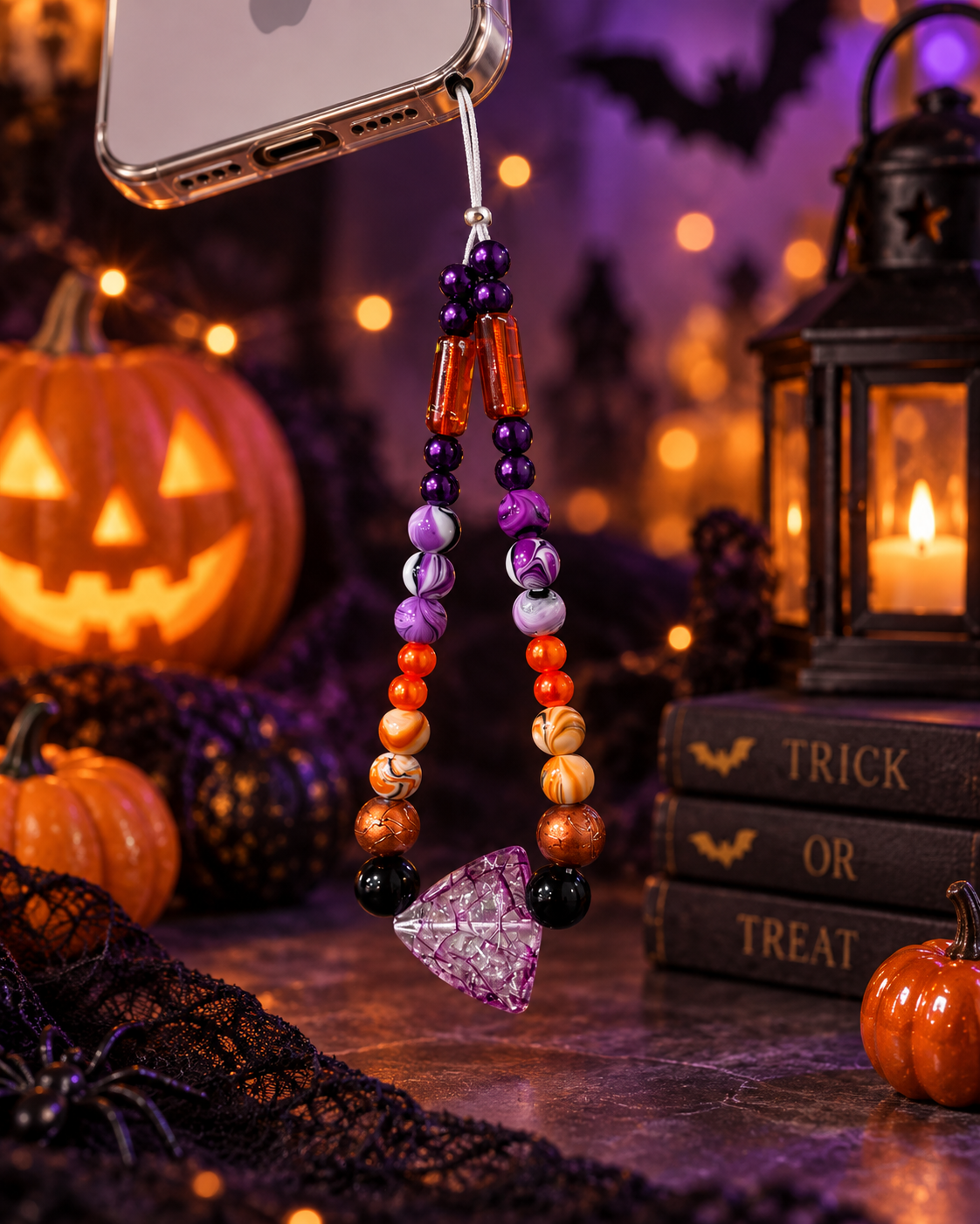 Halloween Cell Phone Straps-One-of-a-Kind Design