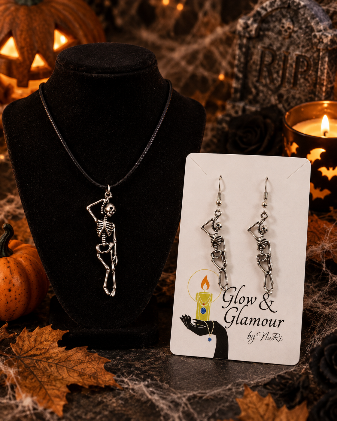 🎃 Spooky, Stylish, and Fun Halloween Jewelry Collection 🕷️