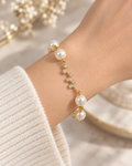 Blush & Pearl Beaded Bracelets